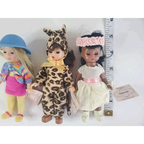 Madame Alexander 2003 McDonalds Happy Meal Dolls Set Of 3 w/tags 5" tall Vintage - Picture 4 of 8